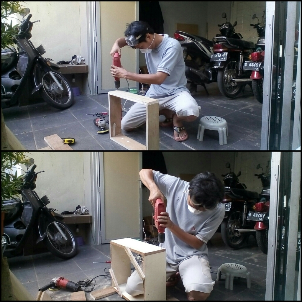 cara membuat kitchen set