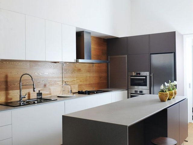backsplash kitchen set