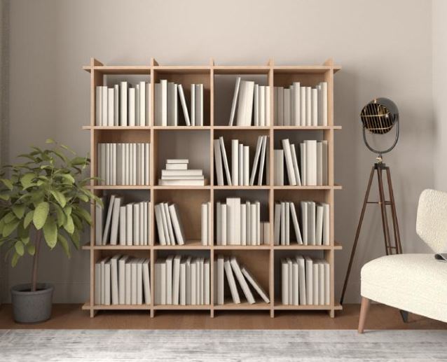rak buku kreatif