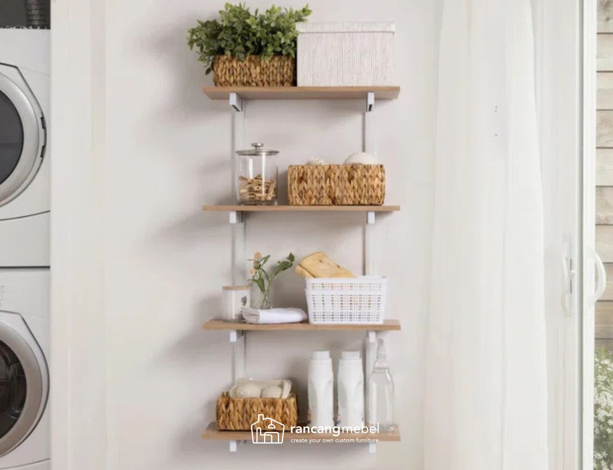 Rak dinding custom ukuran