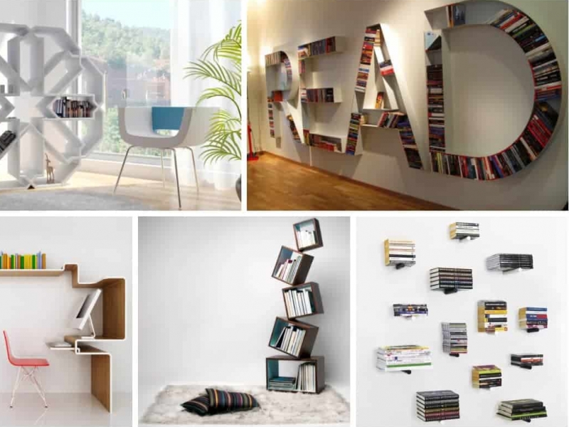 Book-Freak Pasti Suka: Konsep Rak Buku Paling Kreatif