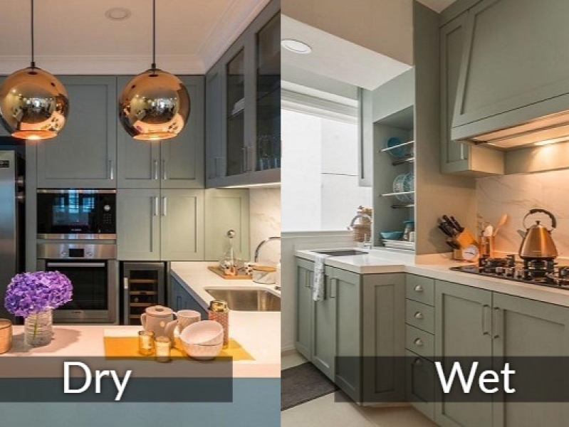 Dapur Basah dan Dapur Kering, Apa Bedanya? Dapur Basah dan Dapur Kering, Apa Bedanya?